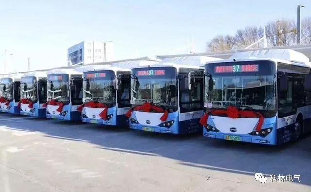 必发集团电气太原市公交集团充电桩项目